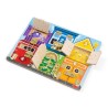 Tablica motoryczna z zamkami Melissa & Doug | rozwój motoryki i koncentracji dla dzieci 3+