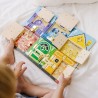 Tablica motoryczna z zamkami Melissa & Doug | rozwój motoryki i koncentracji dla dzieci 3+