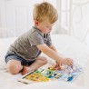 Tablica motoryczna z zamkami Melissa & Doug | rozwój motoryki i koncentracji dla dzieci 3+