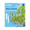 Czytaj z Albikiem Atlas Świata 6+ | Bajkowa Edukacyjna Książka z Mapami i Quizami do Pióra