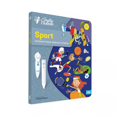 Sport 6+ – Interaktywna książka z dźwiękami i głosem Przemysława Babiarza | Albik Sport 6+ – Interaktywna książka z dźwiękami i głosem Przemysława Babiarza | Albik