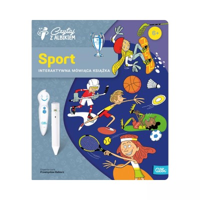 Sport 6+ – Interaktywna książka z dźwiękami i głosem Przemysława Babiarza | Albik Sport 6+ – Interaktywna książka z dźwiękami i głosem Przemysława Babiarza | Albik