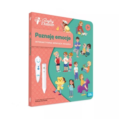 Poznaję emocje 3+ – Interaktywna książka Albik o emocjach dla przedszkolaków Poznaję emocje 3+ – Interaktywna książka Albik o emocjach dla przedszkolaków
