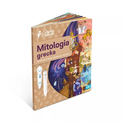 Mitologia grecka 7+ – Interaktywna książka z nagraniami i piórem Albik Mitologia grecka 7+ – Interaktywna książka z nagraniami i piórem Albik