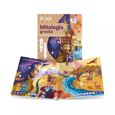 Mitologia grecka 7+ – Interaktywna książka z nagraniami i piórem Albik Mitologia grecka 7+ – Interaktywna książka z nagraniami i piórem Albik