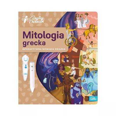 Mitologia grecka 7+ – Interaktywna książka z nagraniami i piórem Albik Mitologia grecka 7+ – Interaktywna książka z nagraniami i piórem Albik