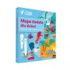Czytaj z Albikiem Mapa Świata 4+ | Edukacyjna Mapa Dla Dzieci z Nagrodami Dźwiękowymi do Pióra