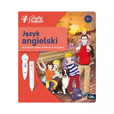 Interaktywna książka do nauki angielskiego 6+ | Albik – Angielski dla dzieci z piórem mówiącym Interaktywna książka do nauki angielskiego 6+ | Albik – Angielski dla dzieci z piórem mówiącym