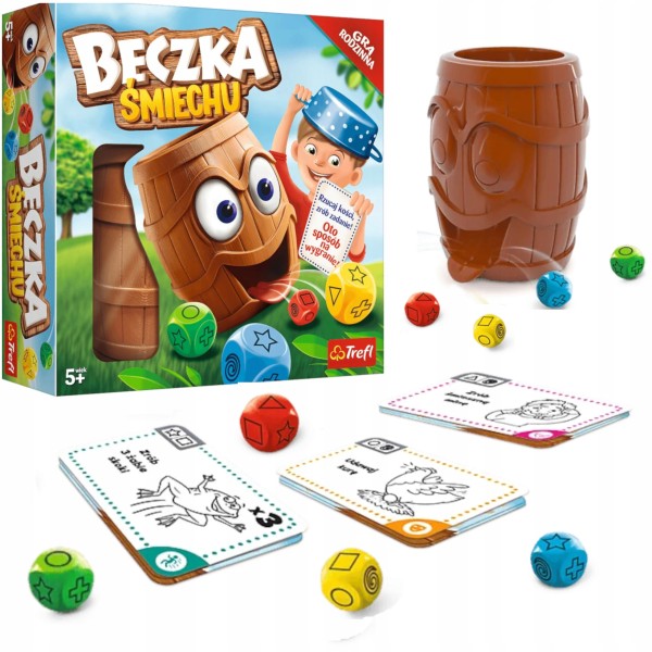 Gra Beczka śmiechu gra planszowa Trefl 01908