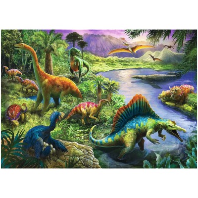 Puzzle Dinozaur 200 el. Drapieżne dinozaury Trefl 13281 Puzzle Dinozaur 200 el. Drapieżne dinozaury Trefl 13281