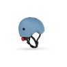 SCOOTANDRIDE Kask S-M dla dzieci 3+ Steel