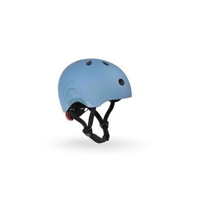 Kask dziecięcy Scoot & Ride S-M – lekki, regulowany, z lampką LED Kask dziecięcy Scoot & Ride S-M – lekki, regulowany, z lampką LED