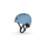 SCOOTANDRIDE Kask S-M dla dzieci 3+ Steel