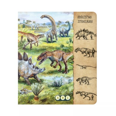 Książka „Dinozaury” 6+ Albik – Edukacja i zabawa z dźwiękami prehistorii Książka „Dinozaury” 6+ Albik – Edukacja i zabawa z dźwiękami prehistorii
