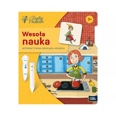 Wesoła nauka 3+ Albik – Interaktywna książka edukacyjna dla przedszkolaków Wesoła nauka 3+ Albik – Interaktywna książka edukacyjna dla przedszkolaków