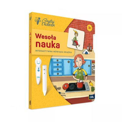 Wesoła nauka 3+ Albik – Interaktywna książka edukacyjna dla przedszkolaków Wesoła nauka 3+ Albik – Interaktywna książka edukacyjna dla przedszkolaków