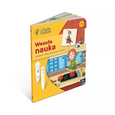 Wesoła nauka 3+ Albik – Interaktywna książka edukacyjna dla przedszkolaków Wesoła nauka 3+ Albik – Interaktywna książka edukacyjna dla przedszkolaków