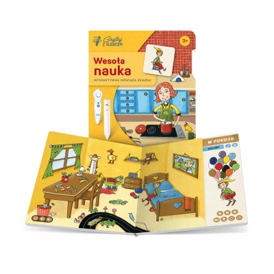 Wesoła nauka 3+ Albik – Interaktywna książka edukacyjna dla przedszkolaków Wesoła nauka 3+ Albik – Interaktywna książka edukacyjna dla przedszkolaków
