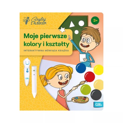 Moje pierwsze kolory i kształty 3+ – Edukacyjna książka interaktywna Albik Moje pierwsze kolory i kształty 3+ – Edukacyjna książka interaktywna Albik