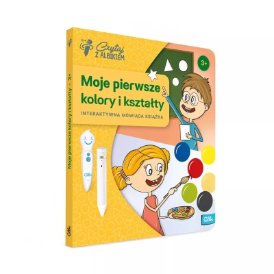 Moje pierwsze kolory i kształty 3+ – Edukacyjna książka interaktywna Albik Moje pierwsze kolory i kształty 3+ – Edukacyjna książka interaktywna Albik