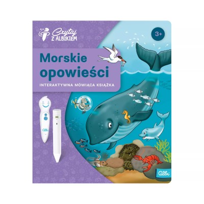 Morskie opowieści 3+ – Interaktywna książka edukacyjna Albik | Przygoda i nauka dla dzieci Morskie opowieści 3+ – Interaktywna książka edukacyjna Albik | Przygoda i nauka dla dzieci