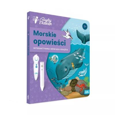 Morskie opowieści 3+ – Interaktywna książka edukacyjna Albik | Przygoda i nauka dla dzieci Morskie opowieści 3+ – Interaktywna książka edukacyjna Albik | Przygoda i nauka dla dzieci