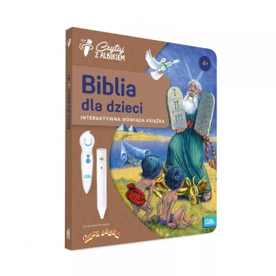 Biblia dla dzieci 4+ – Interaktywna książka Albik z historiami i piosenkami Arki Noego