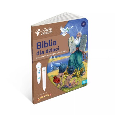 Biblia dla dzieci 4+ – Interaktywna książka Albik z historiami i piosenkami Arki Noego