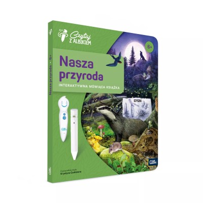 Nasza przyroda 6+ – Interaktywna książka edukacyjna Albik z głosem Krystyny Czubówny Nasza przyroda 6+ – Interaktywna książka edukacyjna Albik z głosem Krystyny Czubówny