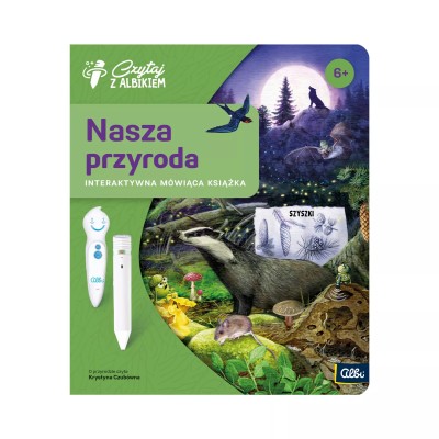Nasza przyroda 6+ – Interaktywna książka edukacyjna Albik z głosem Krystyny Czubówny Nasza przyroda 6+ – Interaktywna książka edukacyjna Albik z głosem Krystyny Czubówny