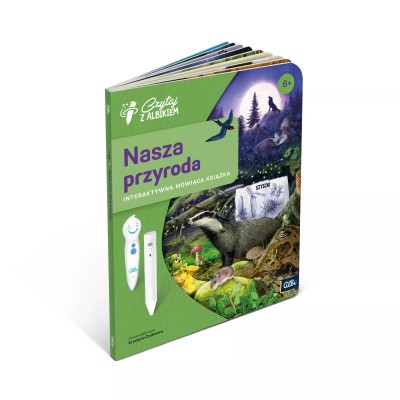 Nasza przyroda 6+ – Interaktywna książka edukacyjna Albik z głosem Krystyny Czubówny Nasza przyroda 6+ – Interaktywna książka edukacyjna Albik z głosem Krystyny Czubówny
