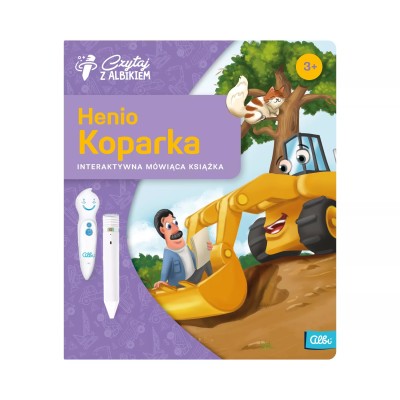 Henio Koparka – Interaktywna książka Albik 3+ | Bajki, dźwięki i quizy dla dzieci Henio Koparka – Interaktywna książka Albik 3+ | Bajki, dźwięki i quizy dla dzieci
