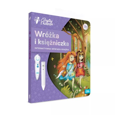 Wróżka i księżniczka – Interaktywna książka Albik 3+ | Magiczna bajka pełna dźwięków i emocji Wróżka i księżniczka – Interaktywna książka Albik 3+ | Magiczna bajka pełna dźwięków i emocji