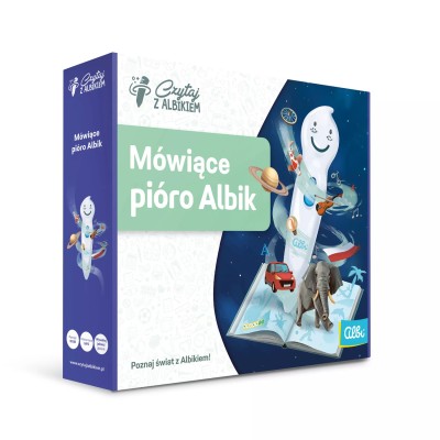 Mówiące pióro Albik 1.0 – Interaktywne pióro do książek edukacyjnych dla dzieci Mówiące pióro Albik 1.0 – Interaktywne pióro do książek edukacyjnych dla dzieci