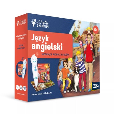 Zestaw Język angielski 6+ | Nauka angielskiego dla dzieci z Albikiem