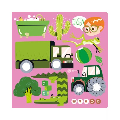 My First Book of Colours 3+ – Nauka angielskiego z Albikiem | Interaktywna książka edukacyjna My First Book of Colours 3+ – Nauka angielskiego z Albikiem | Interaktywna książka edukacyjna