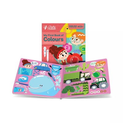 My First Book of Colours 3+ – Nauka angielskiego z Albikiem | Interaktywna książka edukacyjna My First Book of Colours 3+ – Nauka angielskiego z Albikiem | Interaktywna książka edukacyjna