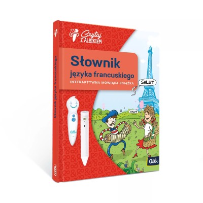 Słownik języka francuskiego 4+ – Interaktywna książka edukacyjna z Albikiem Słownik języka francuskiego 4+ – Interaktywna książka edukacyjna z Albikiem