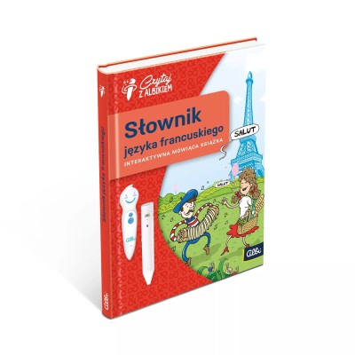 Słownik języka francuskiego 4+ – Interaktywna książka edukacyjna z Albikiem Słownik języka francuskiego 4+ – Interaktywna książka edukacyjna z Albikiem