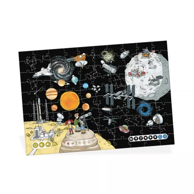 Puzzle Wszechświat 5+ – Interaktywna podróż w kosmos z piórem Albik Puzzle Wszechświat 5+ – Interaktywna podróż w kosmos z piórem Albik
