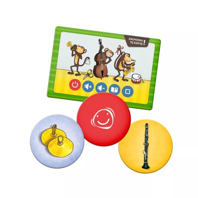 Memo – Instrumenty muzyczne 3+ | Gra edukacyjna z dźwiękami i Albikiem Memo – Instrumenty muzyczne 3+ | Gra edukacyjna z dźwiękami i Albikiem