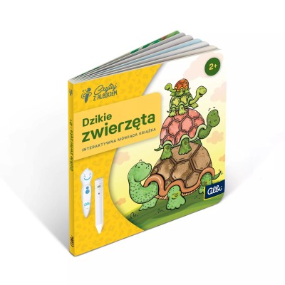 Miniksiążka Dzikie zwierzęta 2+ – Edukacyjna książka dźwiękowa z serii Albik Miniksiążka Dzikie zwierzęta 2+ – Edukacyjna książka dźwiękowa z serii Albik