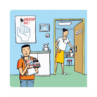 Miniksiążka Lekarze 5+ – Edukacyjna książka dla dzieci o zawodzie lekarza | Seria Albik Miniksiążka Lekarze 5+ – Edukacyjna książka dla dzieci o zawodzie lekarza | Seria Albik