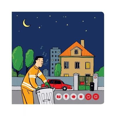 Miniksiążka Śmieciarze 5+ – Interaktywna książeczka o ekologii i recyklingu | Albik Miniksiążka Śmieciarze 5+ – Interaktywna książeczka o ekologii i recyklingu | Albik