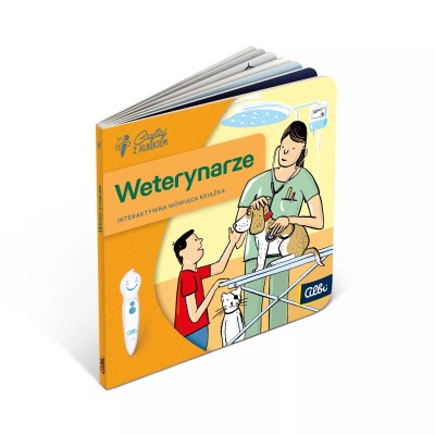 Miniksiążka Weterynarze 5+ – Interaktywna edukacja o zawodach z piórem Albik Miniksiążka Weterynarze 5+ – Interaktywna edukacja o zawodach z piórem Albik