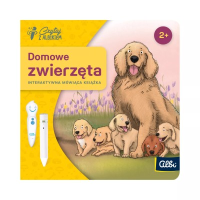 Miniksiążka Domowe Zwierzęta 2+ – Edukacyjna książka dźwiękowa Albik Miniksiążka Domowe Zwierzęta 2+ – Edukacyjna książka dźwiękowa Albik