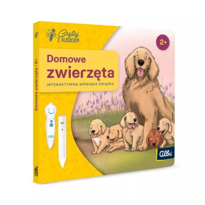 Miniksiążka Domowe Zwierzęta 2+ – Edukacyjna książka dźwiękowa Albik Miniksiążka Domowe Zwierzęta 2+ – Edukacyjna książka dźwiękowa Albik