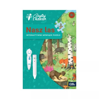 Puzzle Nasz Las 5+ – Edukacyjna interaktywna zabawa z Albikiem dla dzieci Puzzle Nasz Las 5+ – Edukacyjna interaktywna zabawa z Albikiem dla dzieci