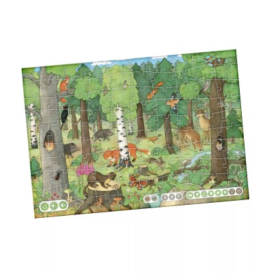 Puzzle Nasz Las 5+ – Edukacyjna interaktywna zabawa z Albikiem dla dzieci Puzzle Nasz Las 5+ – Edukacyjna interaktywna zabawa z Albikiem dla dzieci
