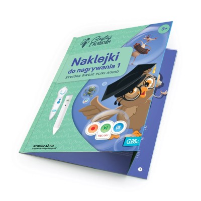 Magiczne Naklejki do Nagrywania Albik – Stwórz mówiącą książkę pełną dźwięków i zabawy Magiczne Naklejki do Nagrywania Albik – Stwórz mówiącą książkę pełną dźwięków i zabawy